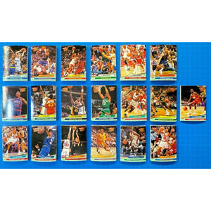 Lot of 155 cards, 90's HOF & Stars NBA basketball, 1992-93 Fleer Ultra